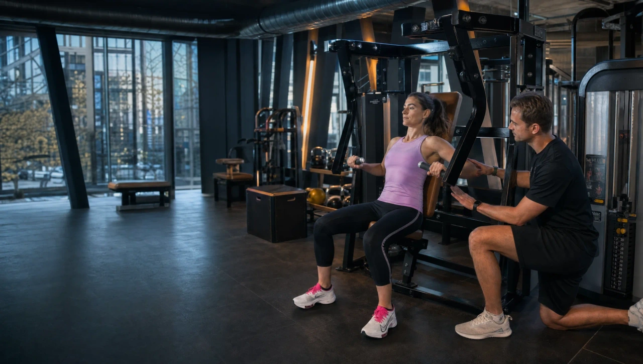 Illustrative image of one-to-one personal training in Hamburg